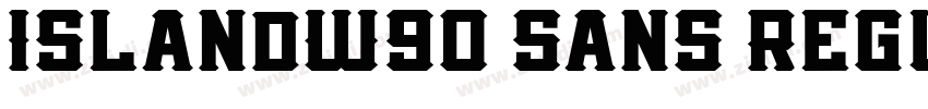 IslandW90 Sans Regul字体转换 IslandW90 Sans Regul字体转换